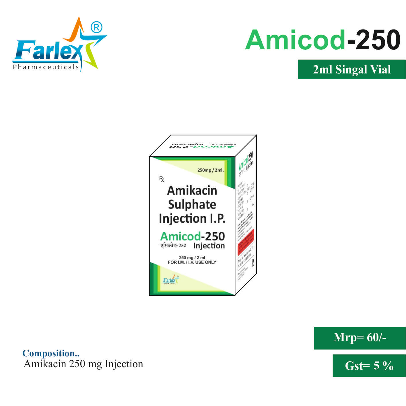 Amicod 250