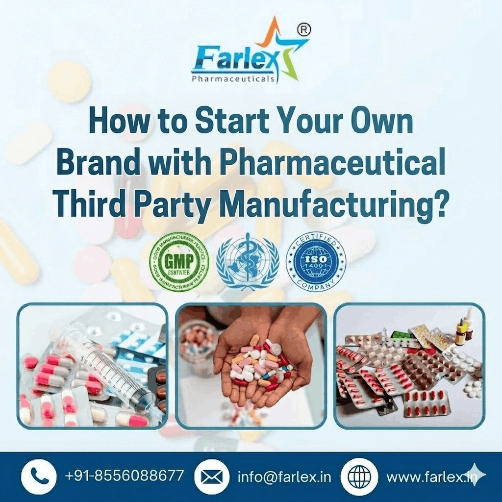 citriclabs | How to Start Your Own Brand with Pharmaceutical Third Party Manufacturing?