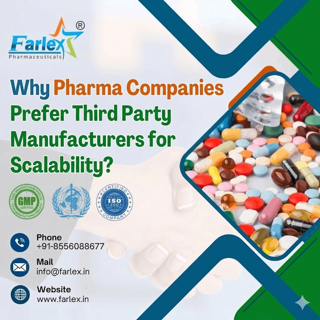 citriclabs | Why Pharma Companies Prefer Third Party Manufacturers for Scalability?