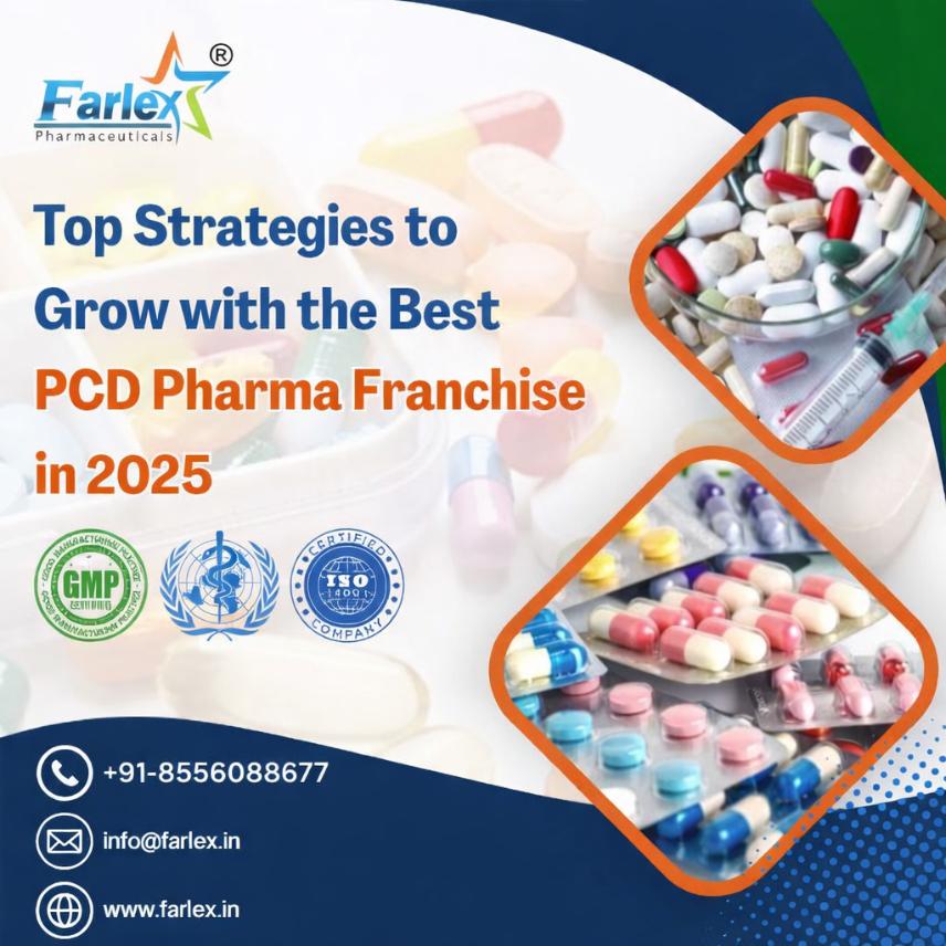 farlex|Top Strategies to Grow with the Best PCD Pharma Franchise in 2025 